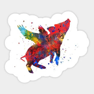 Flying Pig Sticker